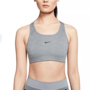 Nike Swoosh Unpadded sports bra.